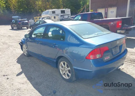 2007 Honda Civic Lx z USA, uszkodzony, nr VIN 2HGFA165X7H511349